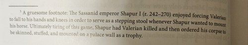 The History Book I'm Reading Has Footnotes And I'm Losing It. It Shouldn't Be Funny But Compared To Other