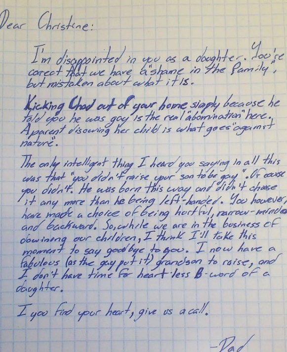 elcieloesmilimitecualeseltuyo:  &ldquo;Carta de un ABUELO  a su propia hija