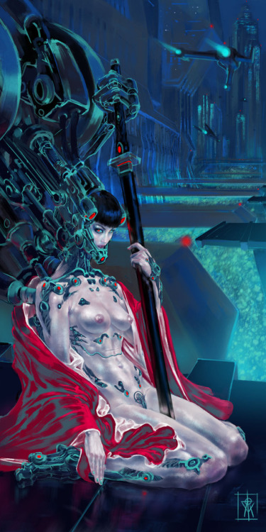 atomcyber: War doll.(uncensored version)Reupload. More stuff and .gif process :www.artstatio