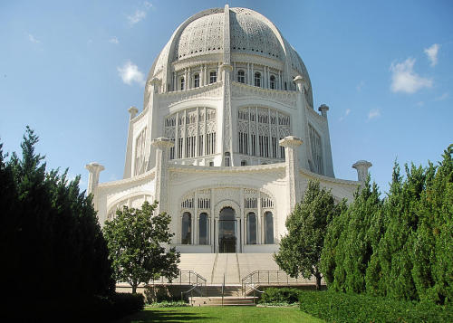 artofprayer:A Bahá'í temple in Illinois.