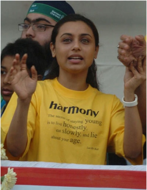 Rani Mukherji is a popular Bollywood actress.  It’s extremely disheartening to see such a