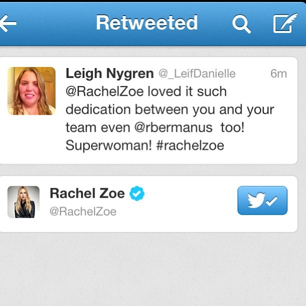 Excuse me while I fangirl all over the place! #omg #maj #rachelzoe #fashionicon