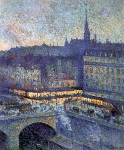 urgetocreate:  Maximilien Luce: La Sainte-Chapelle,