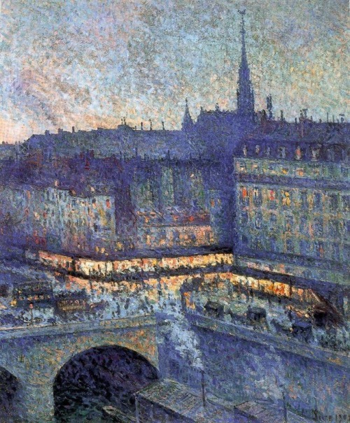 XXX urgetocreate:  Maximilien Luce: La Sainte-Chapelle, photo