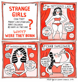 sosuperawesome:  Gemma Correll, on Tumblr