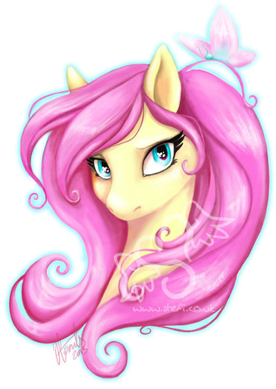 madame-spookyshy:  Fluttershy bust by stefi-heartlilly  &lt;3