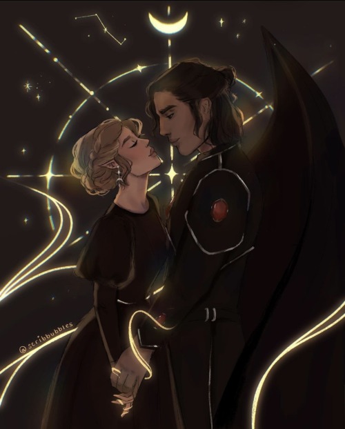 Nesta And Cassian - A Court Of Thorns And Roses