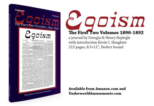 (via Stand Alone | Egoism - The First Two Volumes 1890-1892 |...