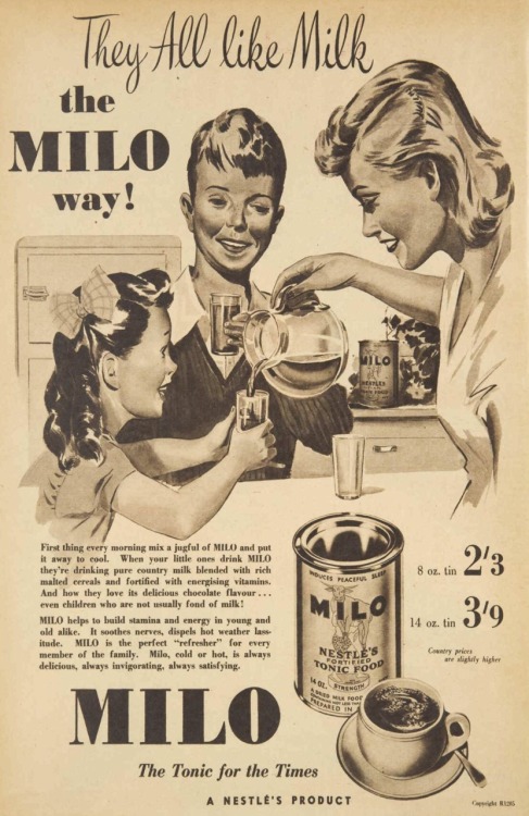Chocolate makes everything taste better! 1948