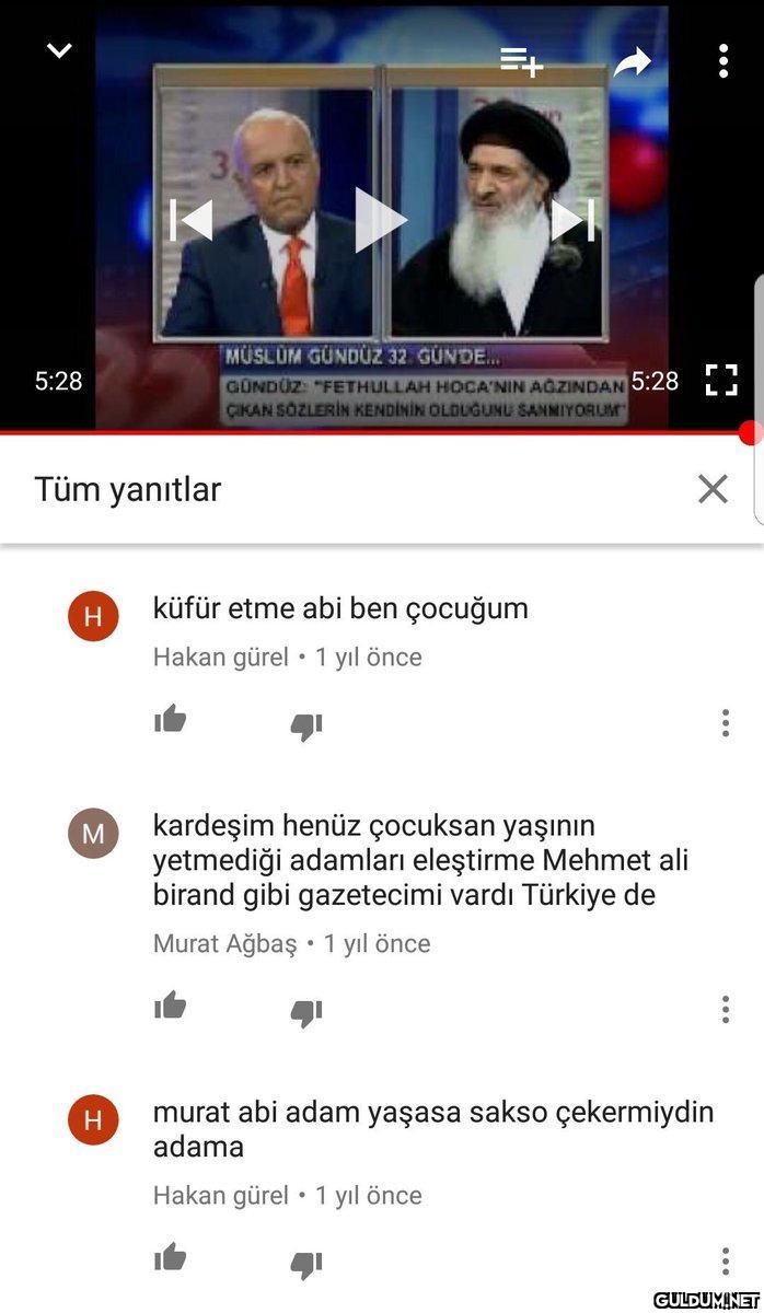 5:28 Tüm yanıtlar H M H...