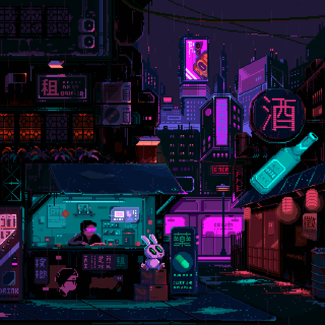 Purple Aesthetic Vaporwave Psychedelic