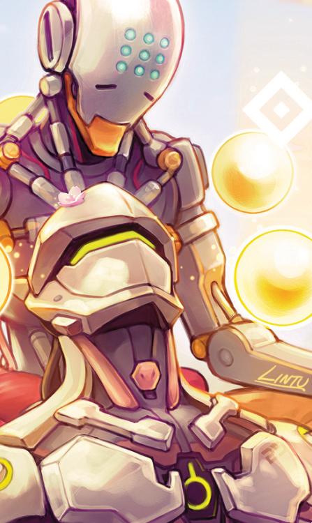 lintufriikki: Here’s a little preview of the art I made for the Overwatch Fanbook! Some of you might