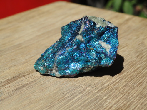 Bornite Cu5 Fe S4  -  02.BA.15 (Strunz)(from Zacatecas, Mexico) Here we have a very colorful specime