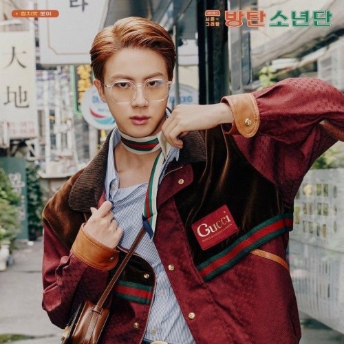 Jin For An Eyewear Campaign When