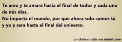 blvck-hebi:   -¡¡Hasta el final del universo!!Dije