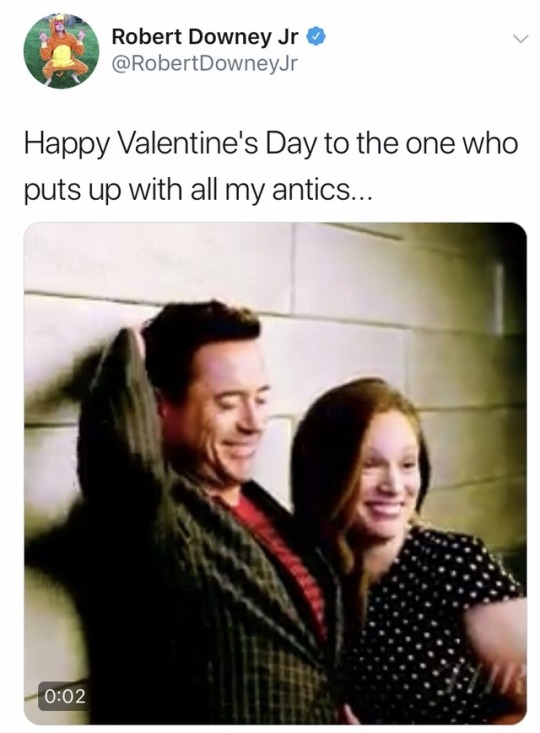 teamlronman:  teamlronman:   I fucking hate stuff like… I’ll just show you  So RDJ made this adorable tweet for his wife Susan And all the comments are like? Fuckin?   Seriously like can y’all shut the fuck up for two seconds and support a man loving