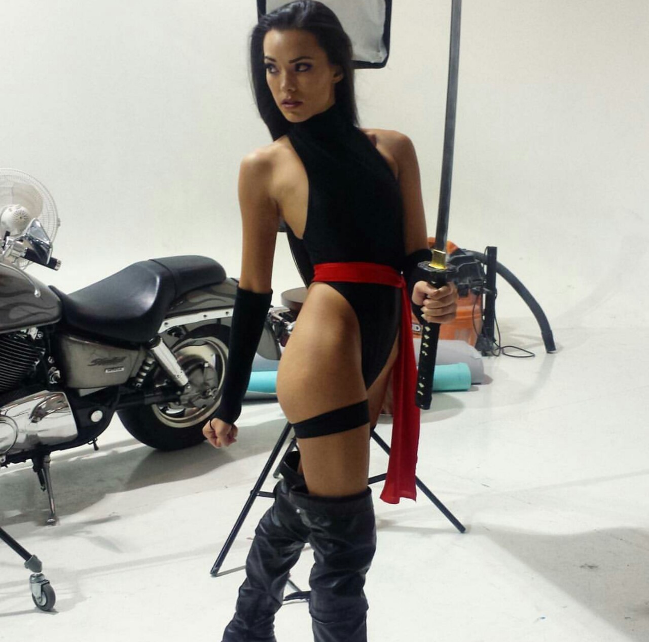 sickboywolfgang:  Joanie Brosas “Psylocke” Cosplay.  