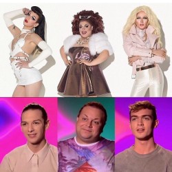 Top 3 on #RupaulsDragRace 👸🏽 I&rsquo;m totally #TeamPearl and if @pearliaison can just like girls I&rsquo;d treat him like a drag queen and king 💏.