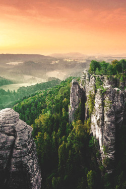 wnderlst:  Elbe Sandstone Mountains, Germany | Thomas W.