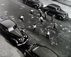  Chalk Games, 1950 by Arthur Leipzig (Brooklyn,