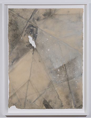 paintedout:Martha Tuttle, Rupture Drawing (1), 2015