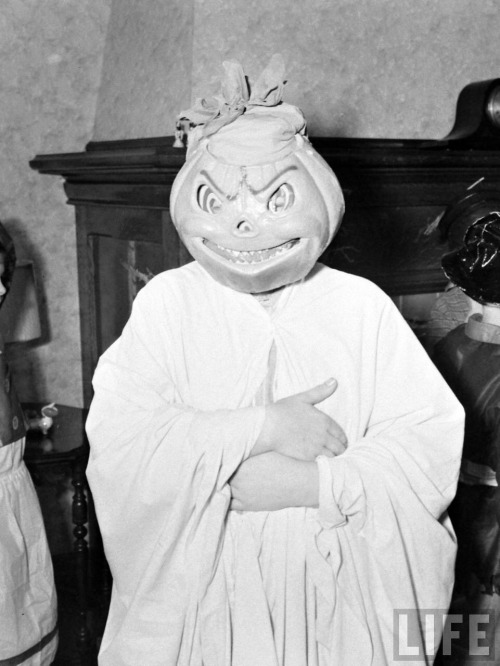 William C. Shrout - Halloween Party, 1941. adult photos