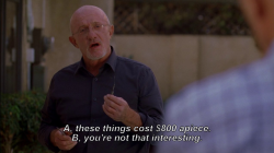 ghostfring: mike’s complete and utter hatred for walt is what gave me life 