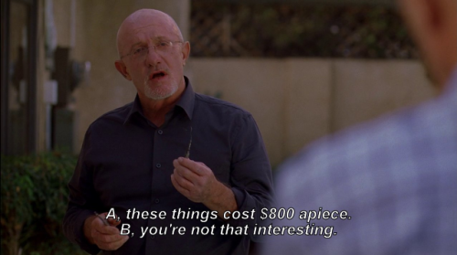 ghostfring: mike’s complete and utter hatred for walt is what gave me life