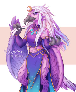 faebelina:There were too many requests for Arakkoa!Faeb to answer just one person, so I’ll post it by itself ^.^ I’ve always loved the arakkoa, so I was excited for this one! 