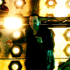 timeandspacegifs:the world doesn’t end because the doctor dances 