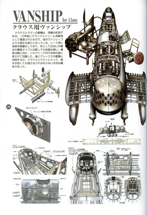 biramaria:  From Last Exile Artbook  