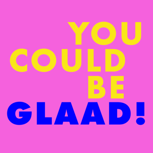 GLAAD made official YNTCD stickers and did a full-list email about @taylorswift and her commitment t