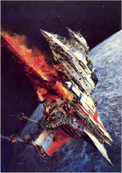 artsytoad:John Berkey, Mission’s End