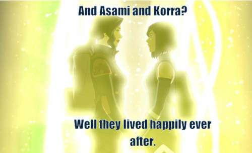 jackdoe:  The Animal House Ending of Korra.  Couldn’t get everyone, but feel free to add you own if you want.