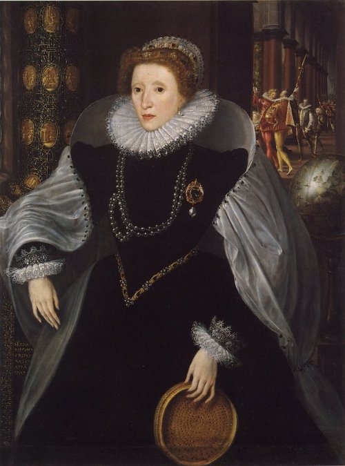 Elizabeth I’s Black Gown - Based on the Sieve Portrait, 1583 (Mary Queen of Scots, 2018)