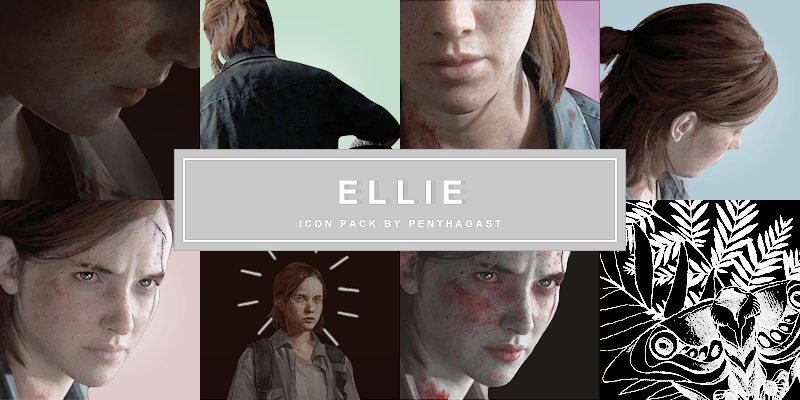 tlou ellie icon.  The last of us, Ellie, The last of us2