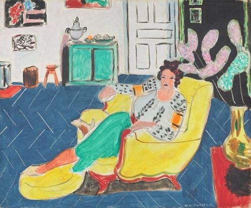 artist-matisse:Woman Seated in An Armchair, porn pictures