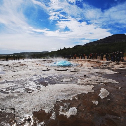 Sex instagram:  Erupting Hot Springs at Iceland’s pictures
