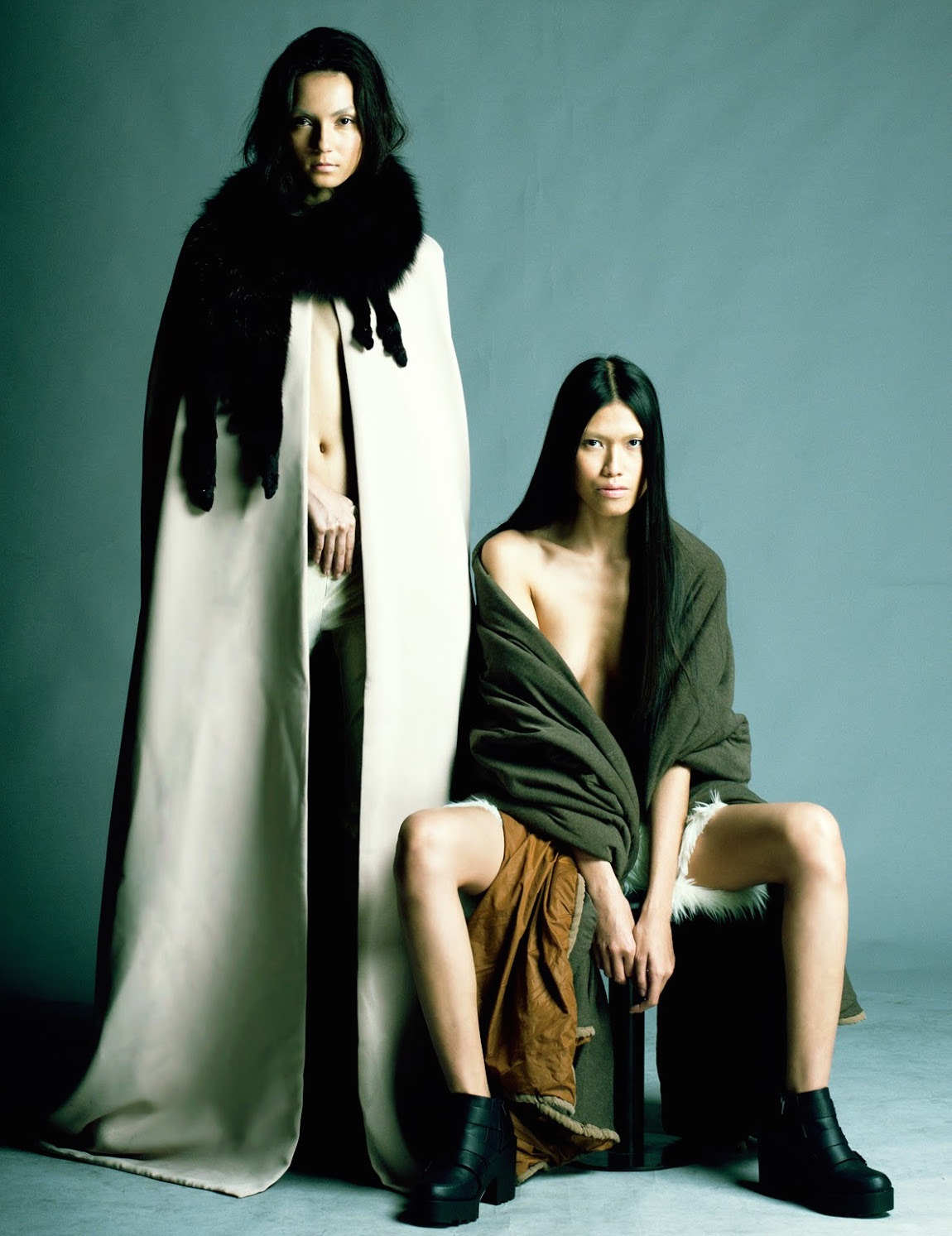 bodyfluids:  Jasmine Maierhofer and Krystal Espiritu in “Winter of Discontent”
