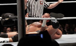 rwfan11:  CM Punk’s elbow resting comfortably