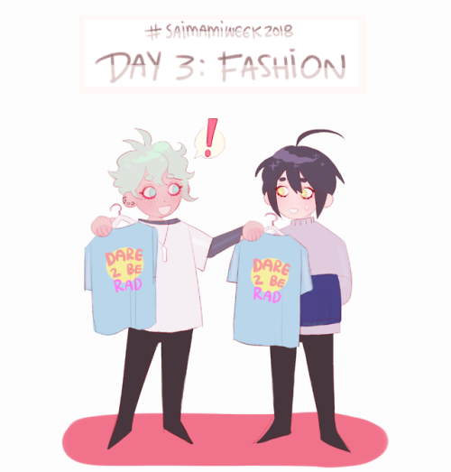 saimamiweek2018: 3rd day for #saimamiweek2018 has started! Today’s prompt is “fashion”, we hope you 