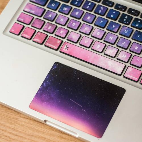 wnq-writers:  culturenlifestyle:Beautiful Nebula Inspired Keyboard Decals Polish design studio Keyshortscreates amazingly beautiful and high quality decal keyboard tickets, laptop trackpad decals and skins for your phone, laptop and tablet. Last week,