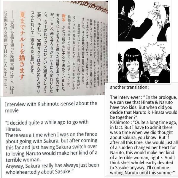 Sasusaku - Welcome home 😳🥺 During a Jump Festa in 2010 when an  interviewer asked about Sakura's feelings for both Naruto and Sasuke,  Masashi Kishimoto stated that although Naruto is close and