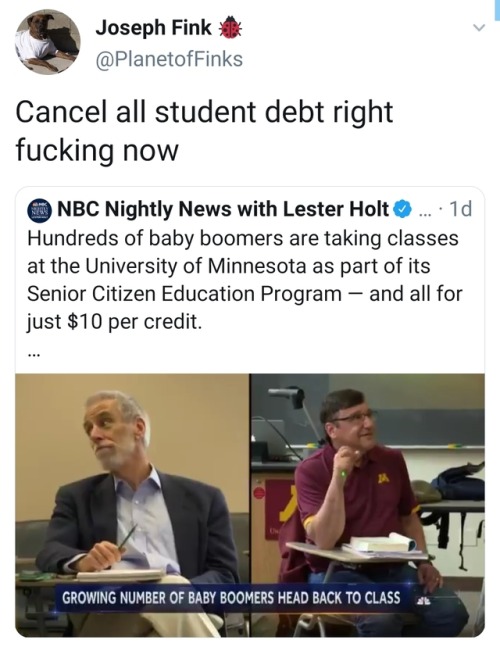 jadewasabi:princess-coochie:caucasianscriptures:Shut it all downfuck these boomers “i paid for