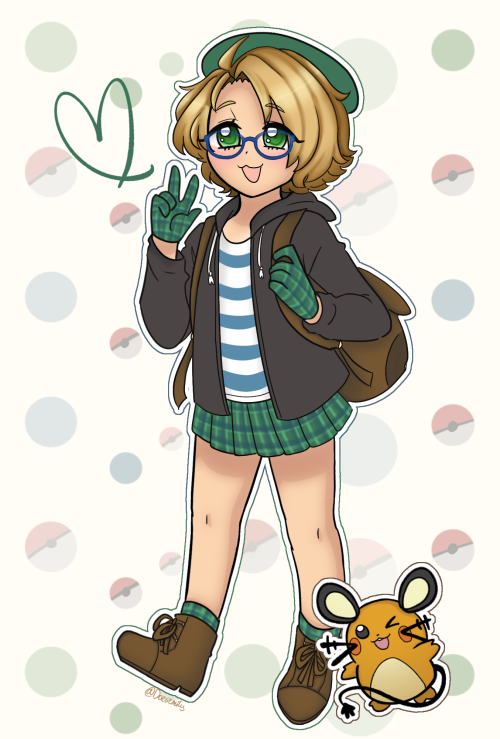 Drew my pokemon trainer in pkmn swsh.. yes it’s yuukun what of itI’ve been playing the new pokemon g