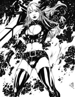 dailydamnation: Illyana RasputinArtist: Almeida