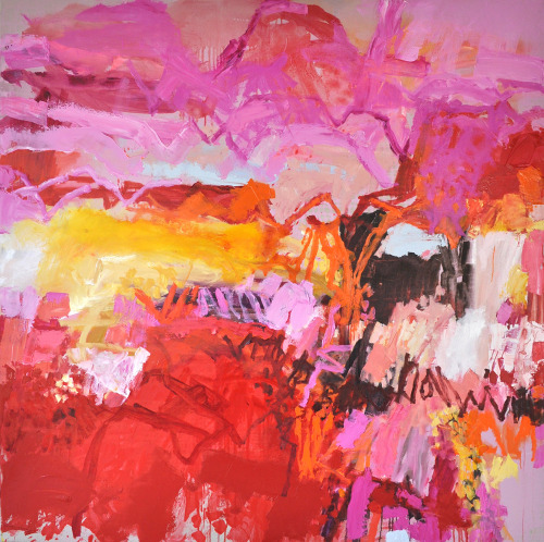 Jo Davenport - Pink Field, 2015