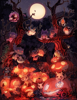 bluekomadori:  Halloween 