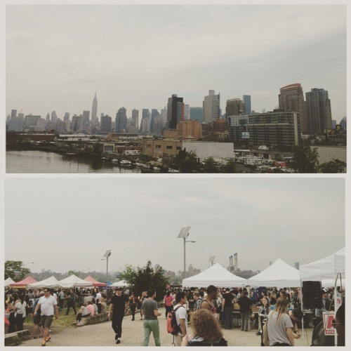 Had a beautiful 13 mile bike ride to #smorgasburg with @indefenseofpop this afternoon. It was my fir