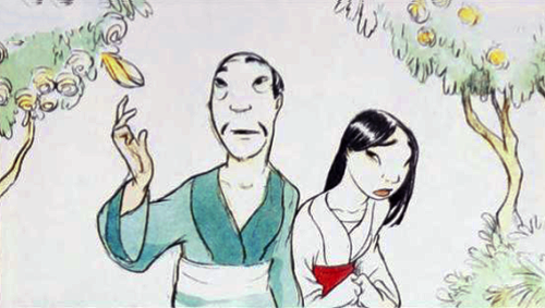 scurviesdisneyblog:Mulan storyboards to movie “My, my, what beautiful blossoms we have this year. Bu